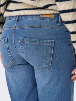 OLMSNOW Hög midja Vida ben Jeans