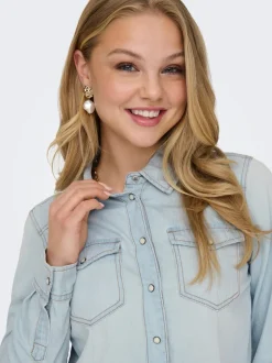 ONLALEXA Denimskjorta