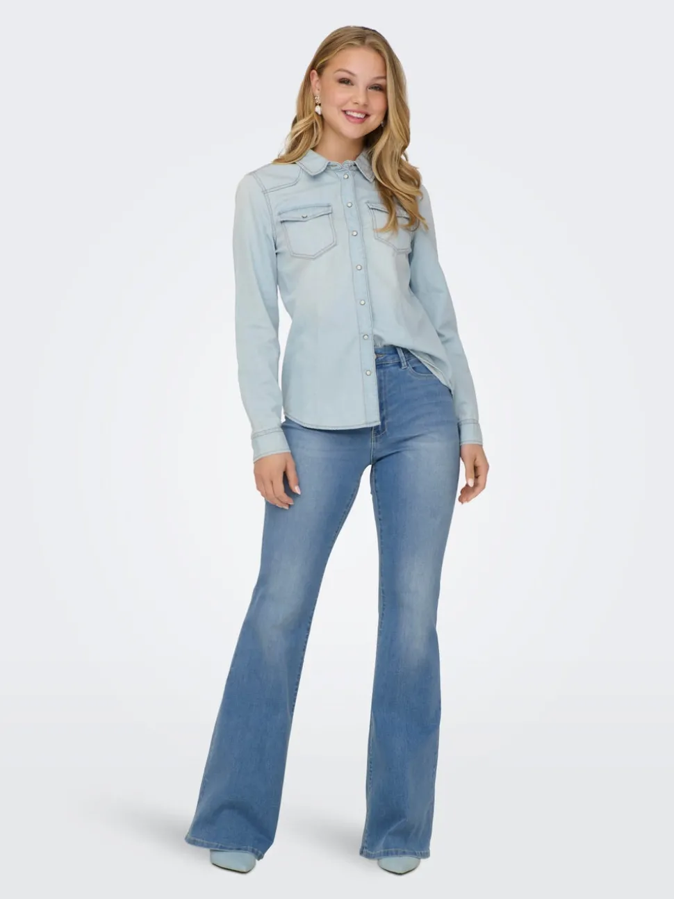 ONLALEXA Denimskjorta