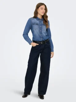 ONLALEXA Denimskjorta