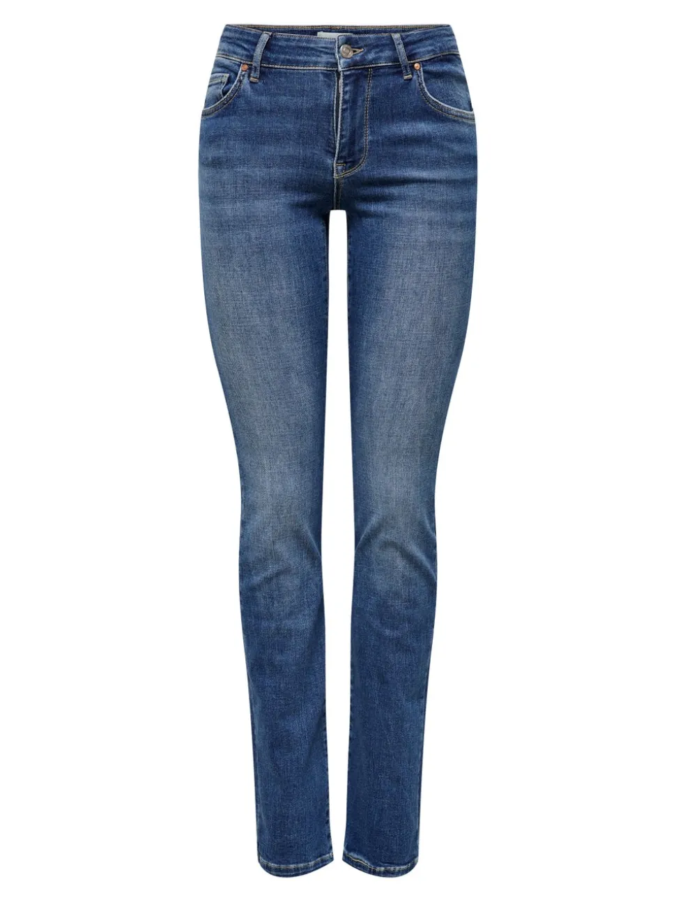 ONLALICIA Medelhög midja Rak passform Jeans