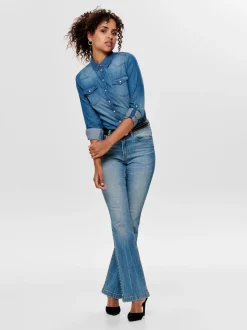 ONLALWAYSROCK Denimskjorta