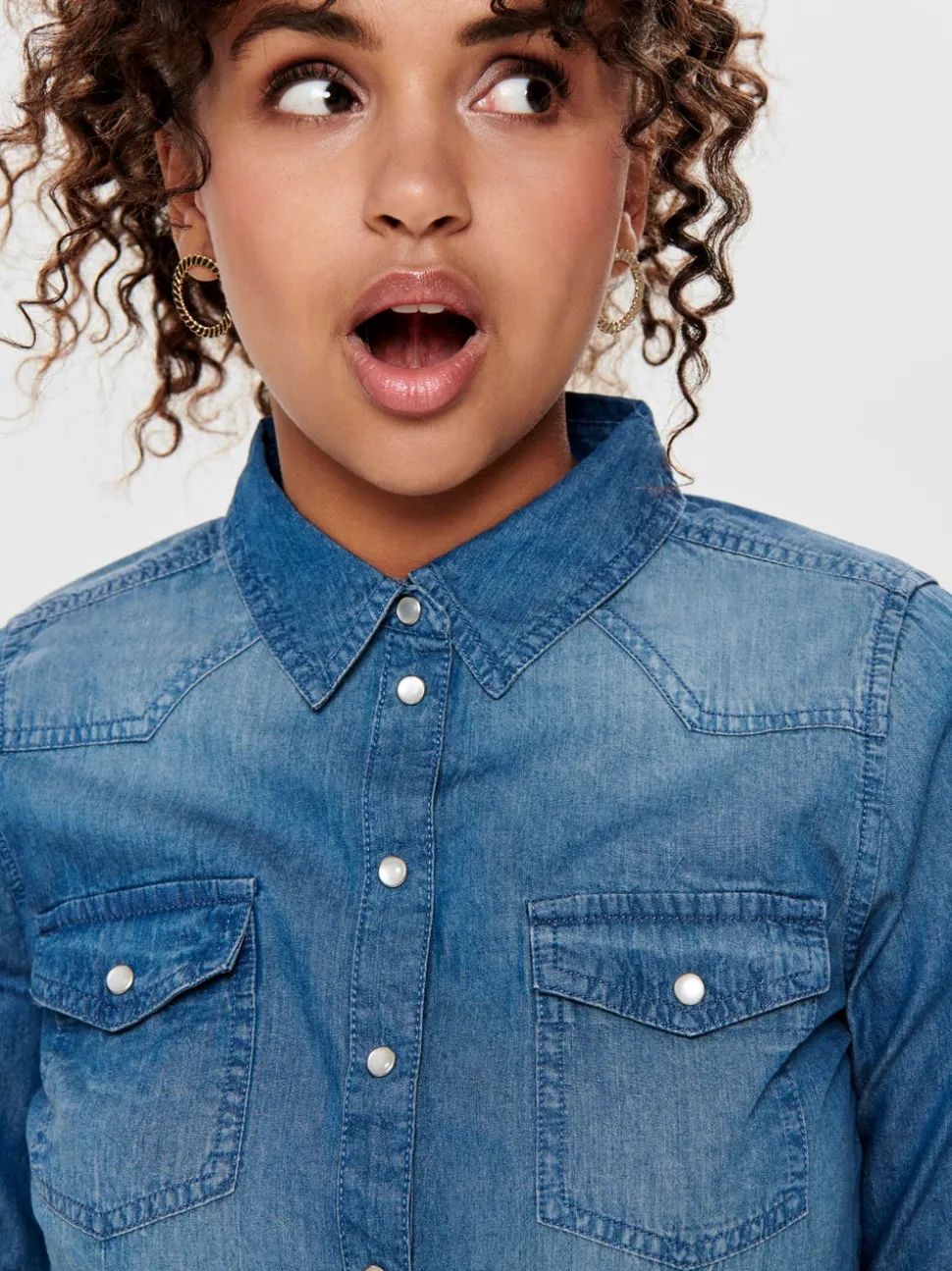 ONLALWAYSROCK Denimskjorta