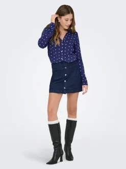 ONLAMAZING Denim Jeanskjol Kort kjol