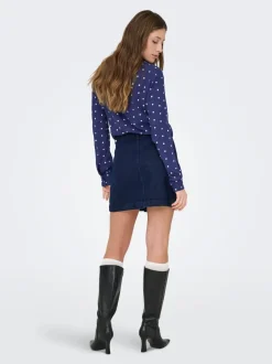 ONLAMAZING Denim Jeanskjol Kort kjol