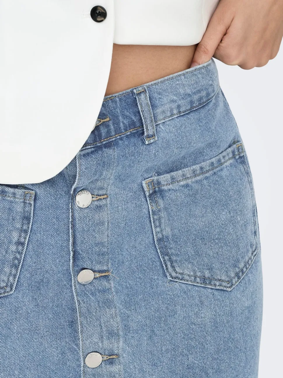 ONLAMAZING Denim Jeanskjol Kort kjol