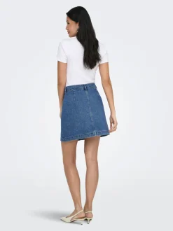 ONLAMAZING Denim Jeanskjol Kort kjol