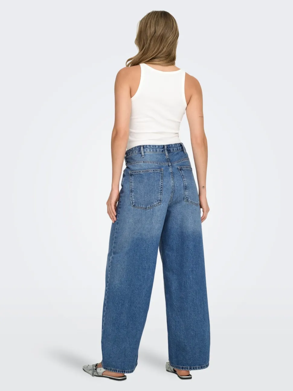 ONLAMBER Låg midja Baggy Fit Jeans