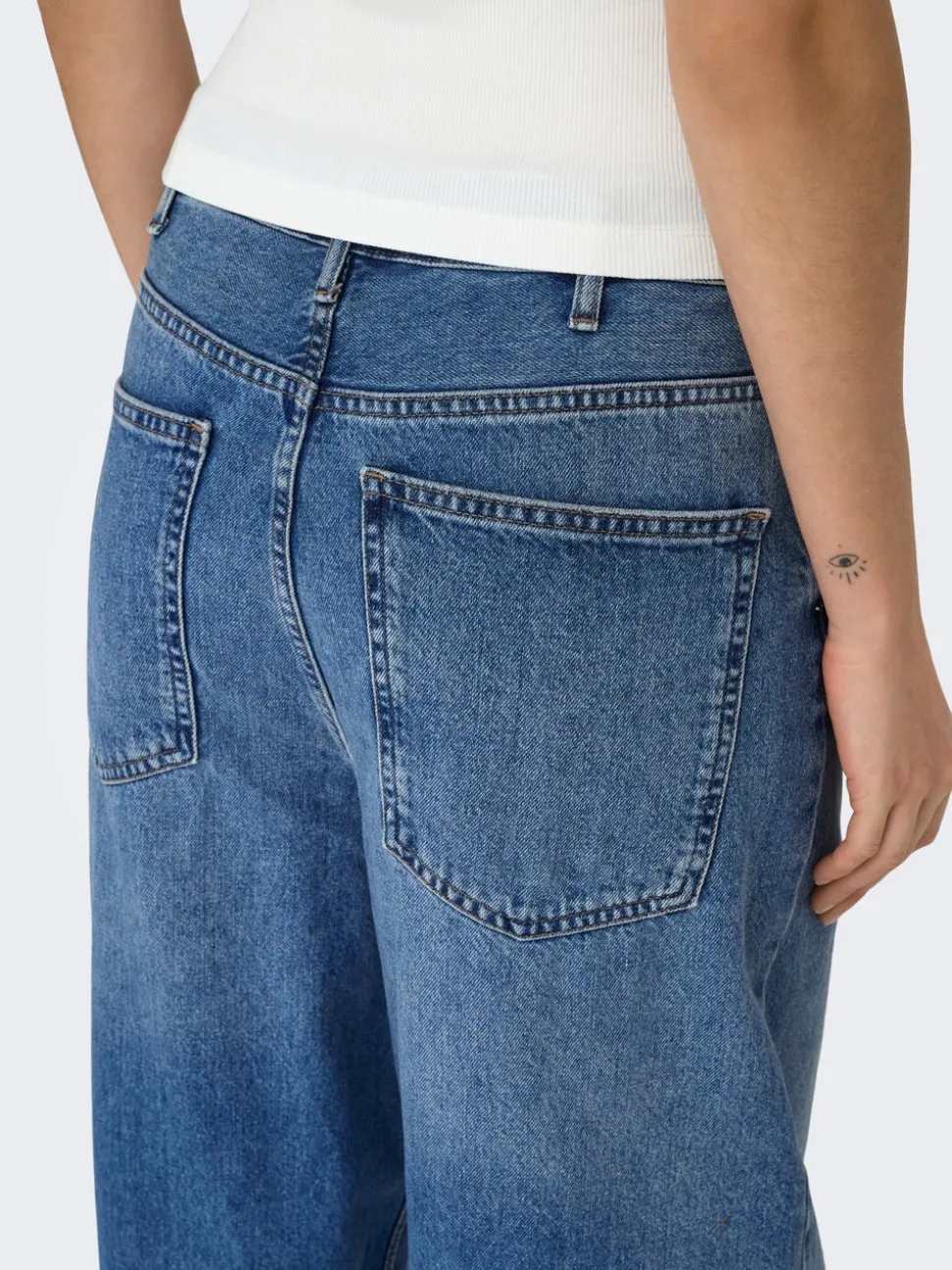 ONLAMBER Låg midja Baggy Fit Jeans