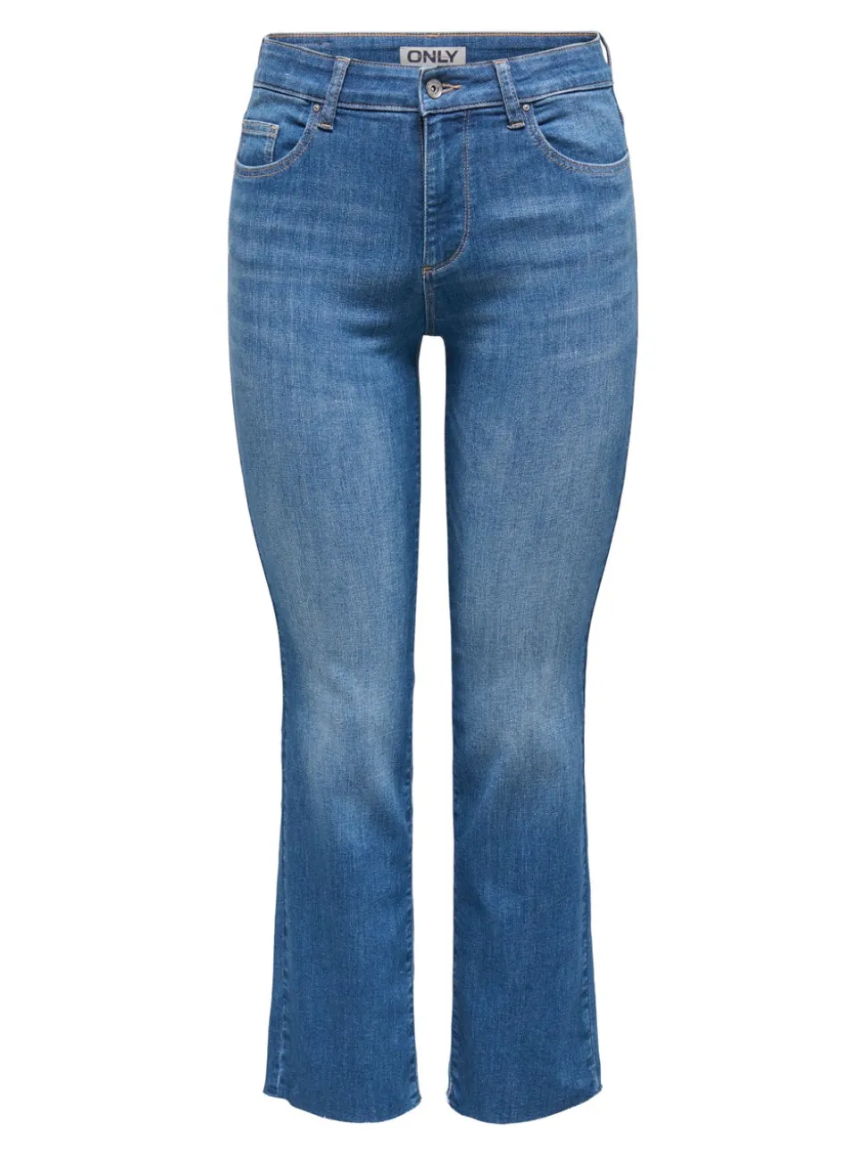 ONLANN-KENYA Medelhög midja Utsvängd passform Jeans