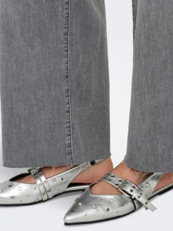 ONLANN-MADISON Hög midja Cropped Fit Jeans
