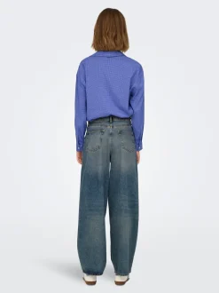 ONLBAXTER Medelhög midja Vida ben Jeans