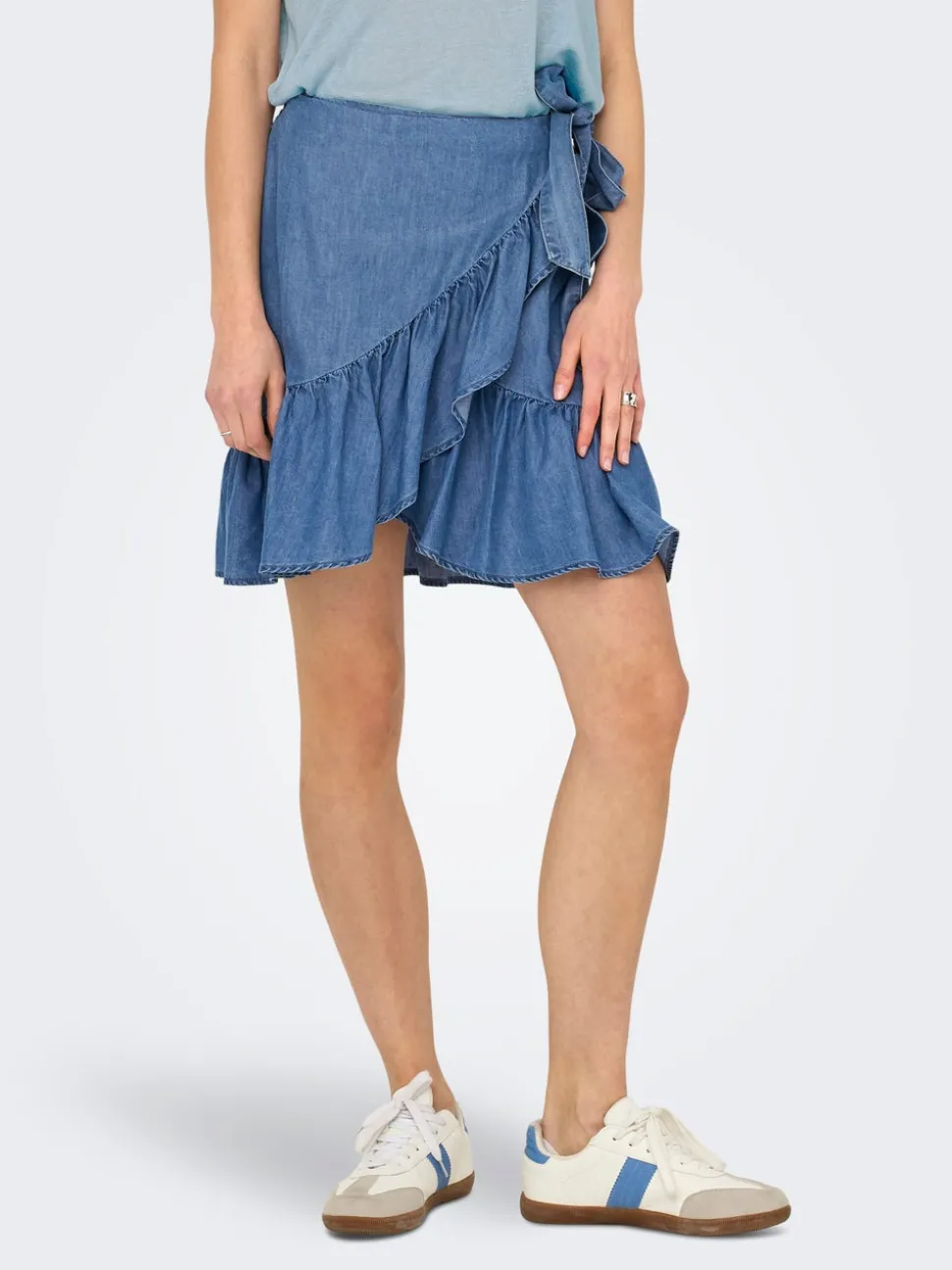 ONLBEA Denim Jeanskjol Kort kjol