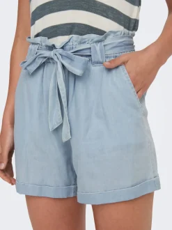 ONLBEA Hög midja Normal passform Denimshorts