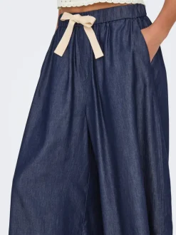 ONLBEA Hög midja Vida ben Ankellängd Jeans