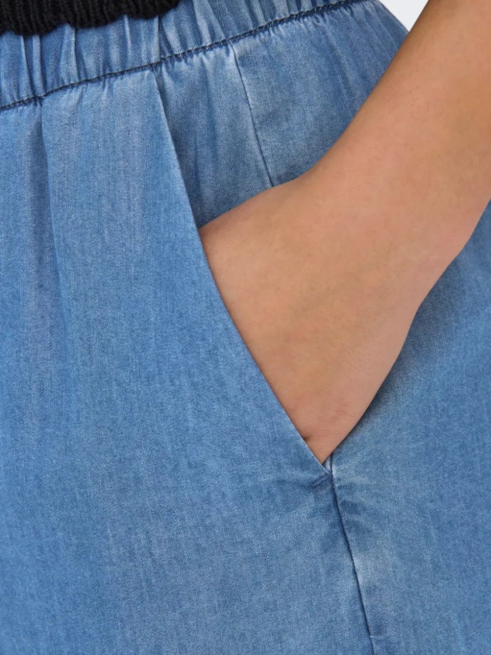 ONLBEA Rak passform Denimshorts