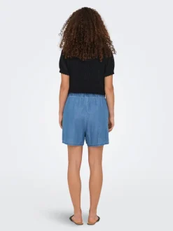 ONLBEA Rak passform Denimshorts