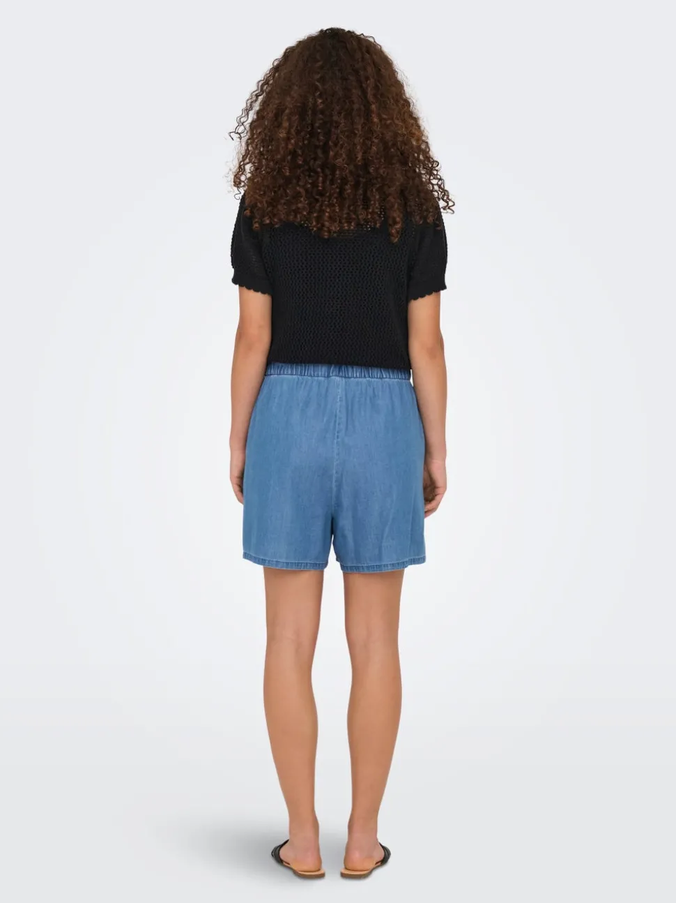 ONLBEA Rak passform Denimshorts