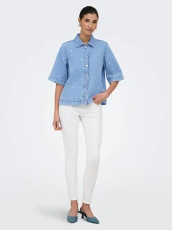 ONLBELLA Denimskjorta
