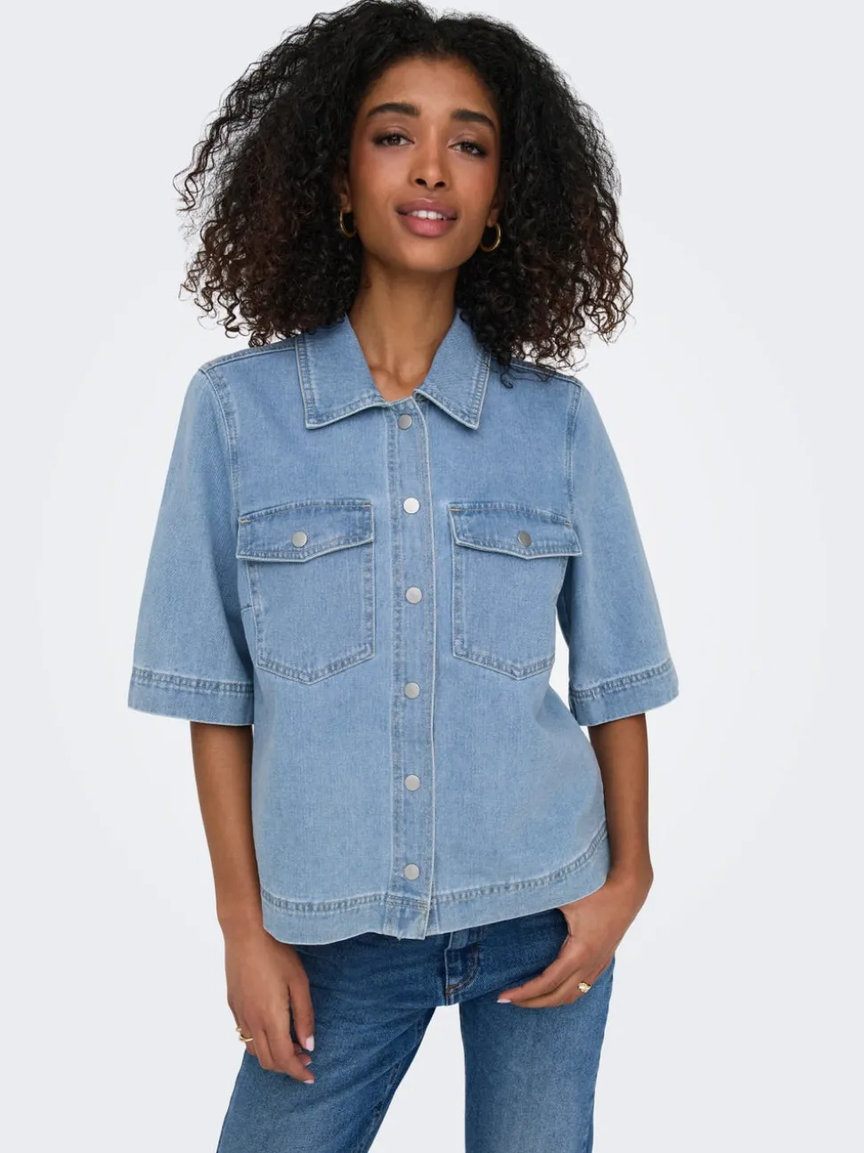 ONLBELLE Denimskjorta