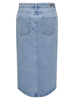 ONLBIANCA Denim Jeanskjol Midikjol