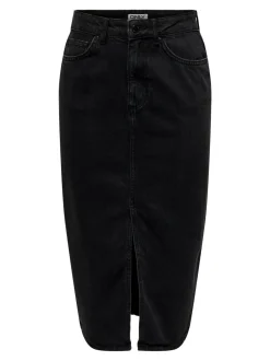 ONLBIANCA Denim Jeanskjol Midikjol