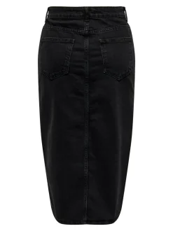 ONLBIANCA Denim Jeanskjol Midikjol