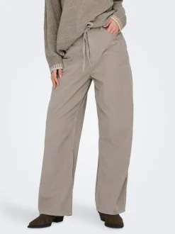 ONLBLEECKER Baggy Fit Byxor med vida ben