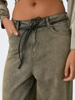 ONLBLEECKER Medelhög midja Lös passform Jeans