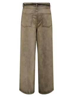 ONLBLEECKER Medelhög midja Lös passform Jeans