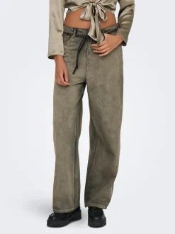 ONLBLEECKER Medelhög midja Lös passform Jeans