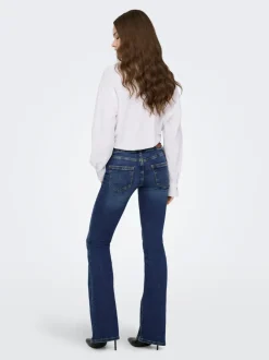 ONLBLUSH Låg midja Utsvängd passform Jeans
