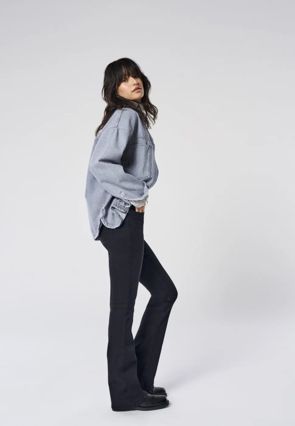 ONLBLUSH Låg midja Utsvängd passform Jeans