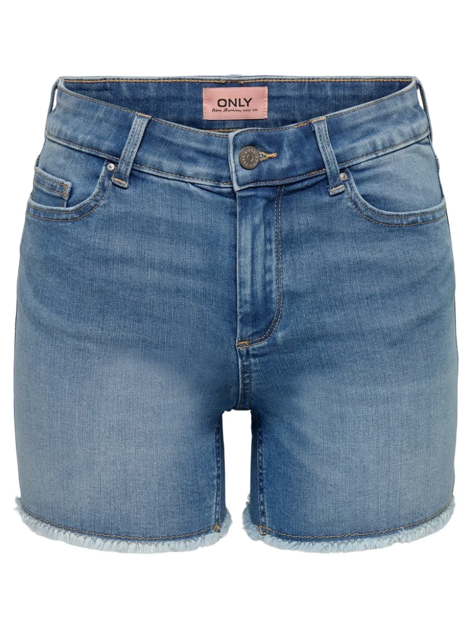 ONLBLUSH Medelhög midja Normal passform Denimshorts