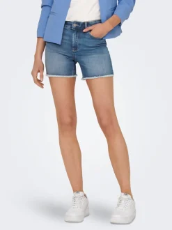 ONLBLUSH Medelhög midja Normal passform Denimshorts