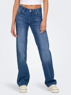 ONLBLUSH Medelhög midja Rak passform Jeans