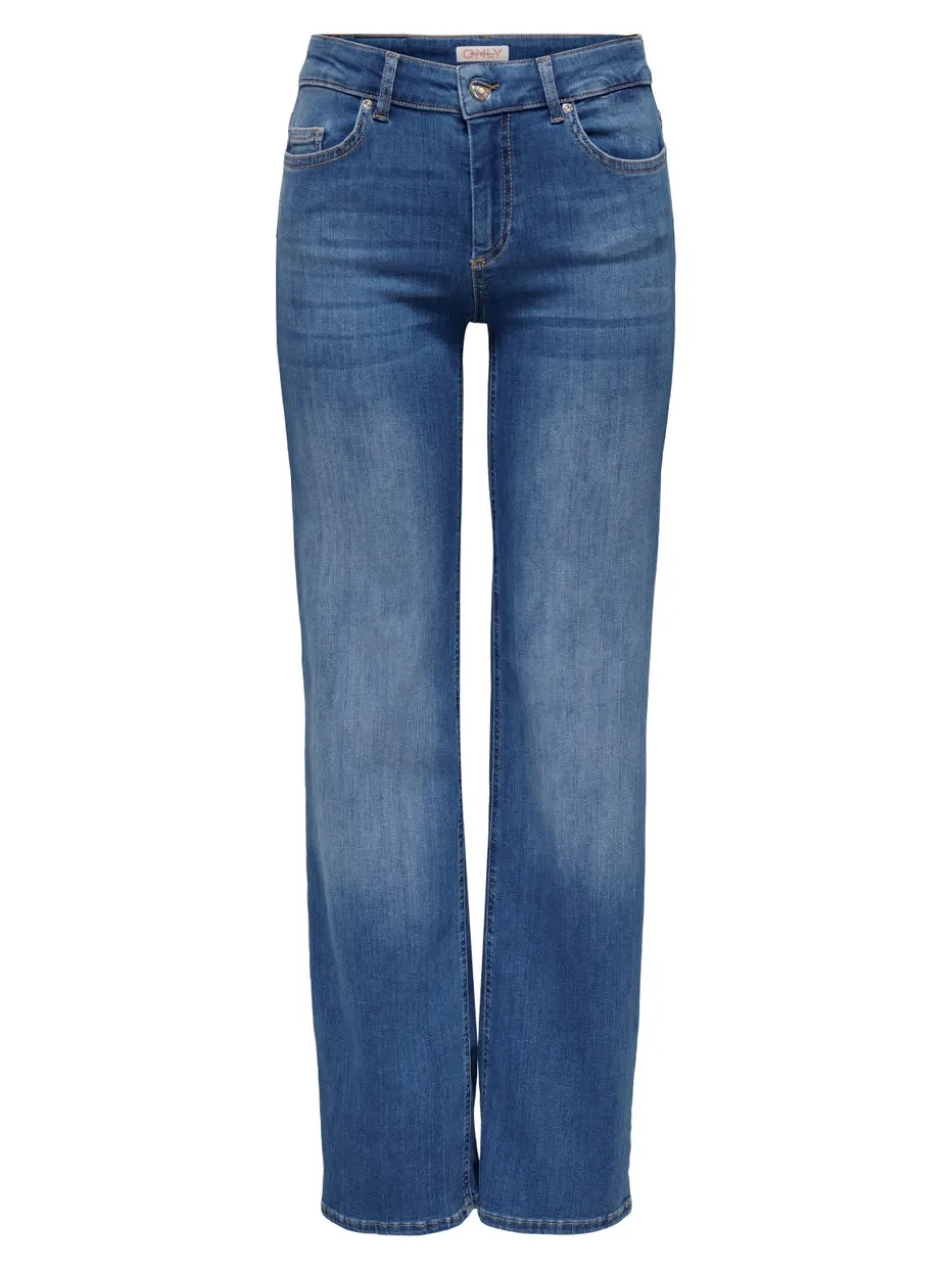 ONLBLUSH Medelhög midja Rak passform Jeans