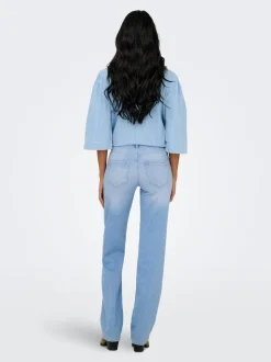 ONLBLUSH Medelhög midja Rak passform Jeans