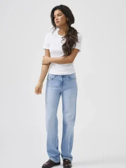 ONLBLUSH Medelhög midja Rak passform Jeans