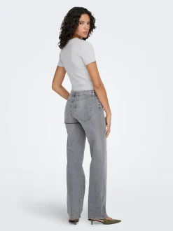 ONLBLUSH Medelhög midja Rak passform Jeans