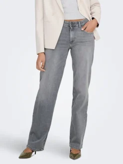 ONLBLUSH Medelhög midja Rak passform Jeans