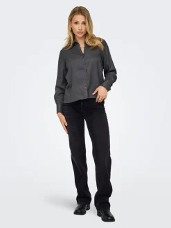 ONLBLUSH Medelhög midja Rak passform Jeans