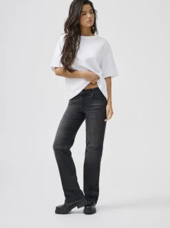 ONLBLUSH Medelhög midja Rak passform Jeans