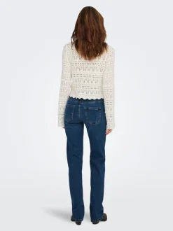 ONLBLUSH Medelhög midja Rak passform Jeans