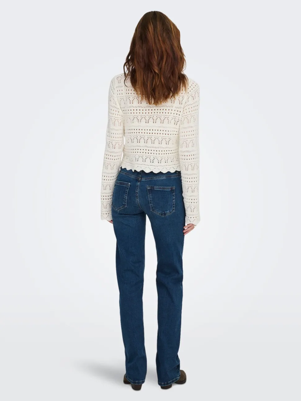 ONLBLUSH Medelhög midja Rak passform Jeans