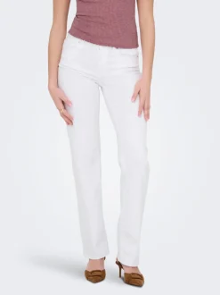 ONLBLUSH Medelhög midja Rak passform Jeans