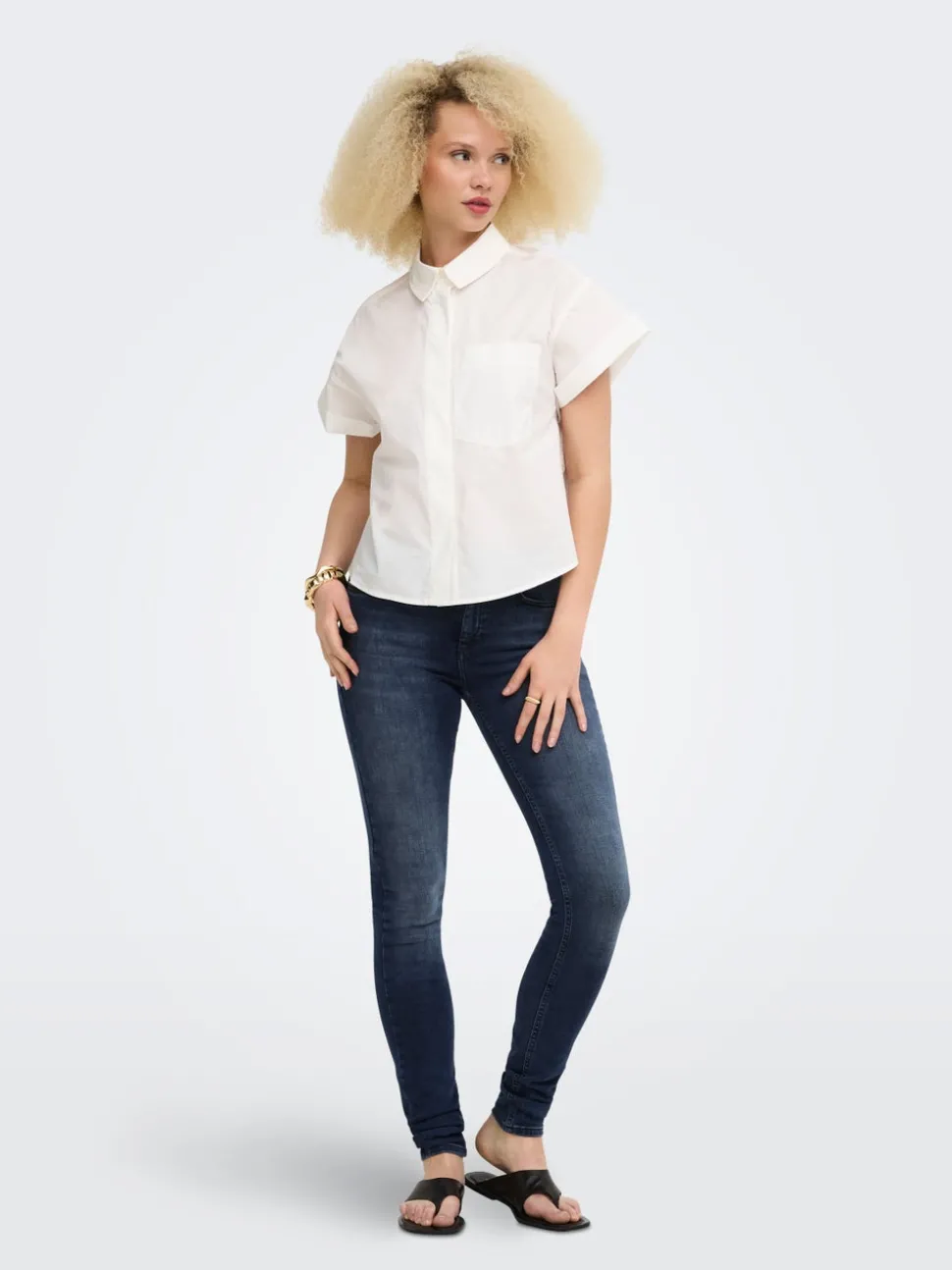 ONLBLUSH Medelhög midja Skinny Fit Jeans