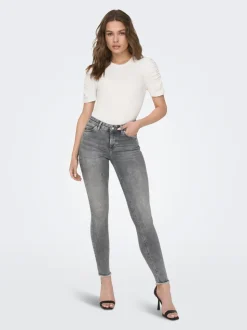 ONLBLUSH Medelhög midja Skinny Fit Ankellängd Jeans