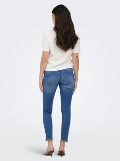 ONLBLUSH Medelhög midja Skinny Fit Ankellängd Jeans