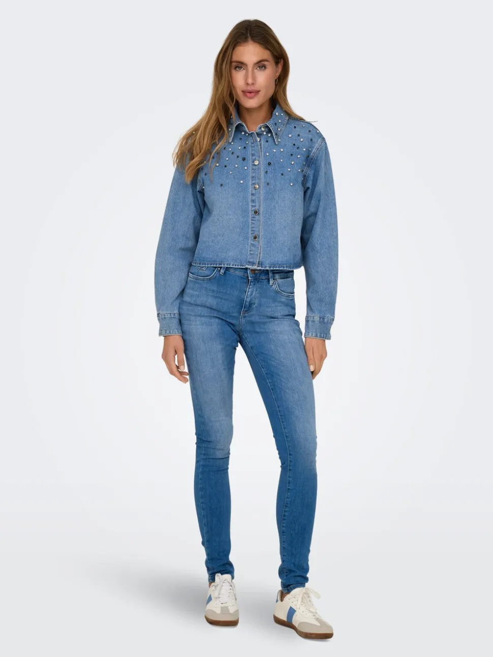 ONLBLUSH Medelhög midja Skinny Fit Jeans